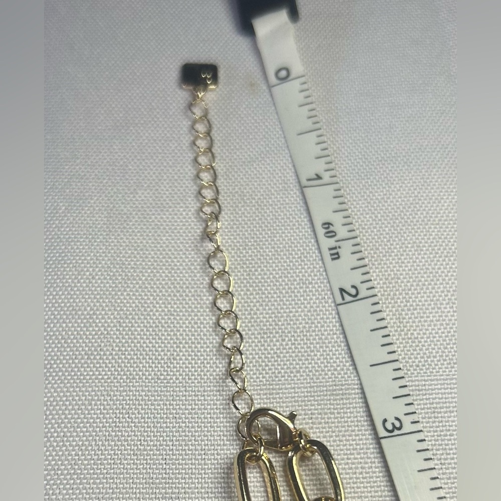 Park Lane Gold-Tone Pavé Link Necklace - Picture 5 of 5